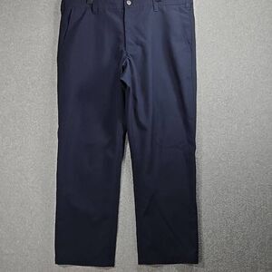 Bluffworks Pants Chino 36x28 Workwear Navy Blue Khakis